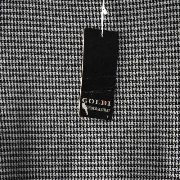 NWT Houndstooth Dress - S - baloon sleeve & pockets - Picture 8 of 15